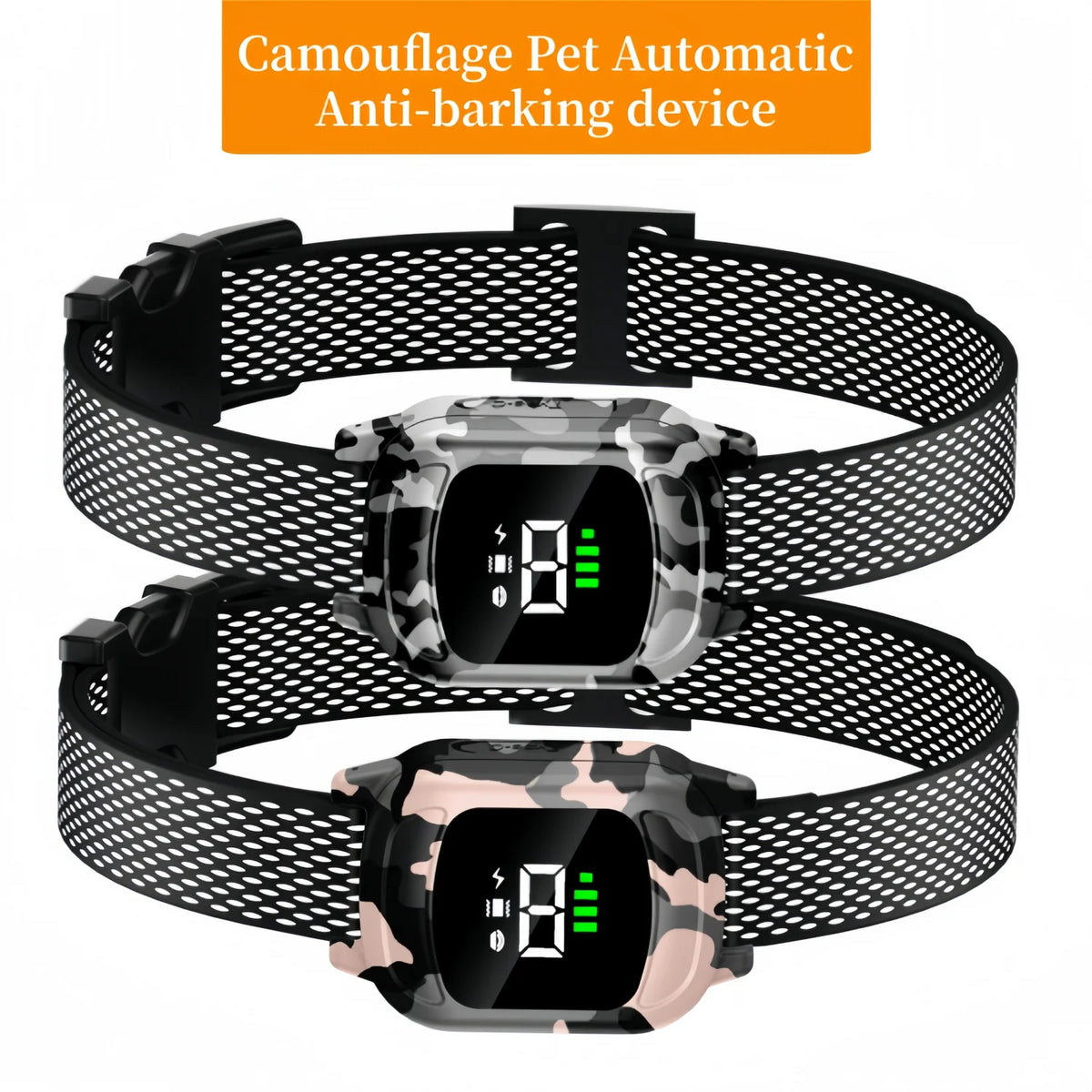 Collier Anti-Aboiement Chien Automatique