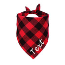 Bandana chien écossais personnalisé