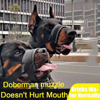 Muselière Chien Nylon Respirante