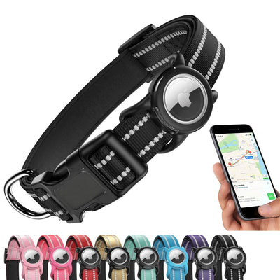 Collier chien compatible AirTag