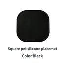 Tapis Gamelle Chat Carré Rectangle