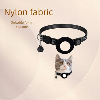 Collier Chat Pochette AirTag