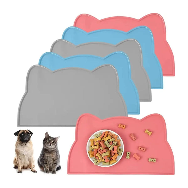 Tapis Gamelle Chat Silicone