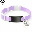 Collier Chat Élastique Charme Lune