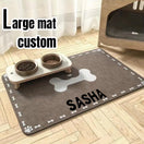 Paillasson chien empreintes de pattes