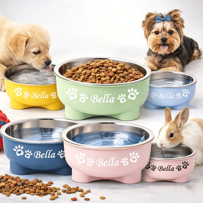 Set gamelle personnalisée pour chien