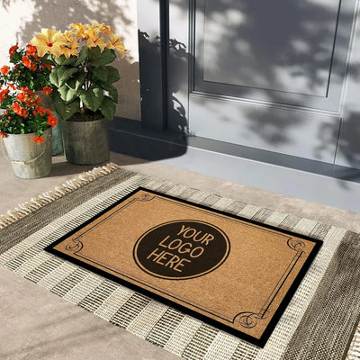 Paillasson chien absorbant personnalisé