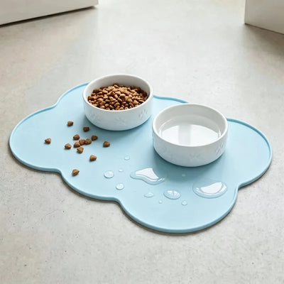 Tapis Gamelle Chat Bord Surélevé