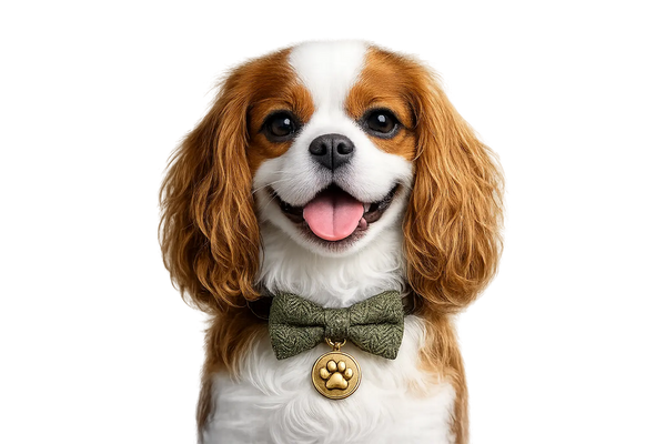 Berger allemand avec médaille gravée pour chien