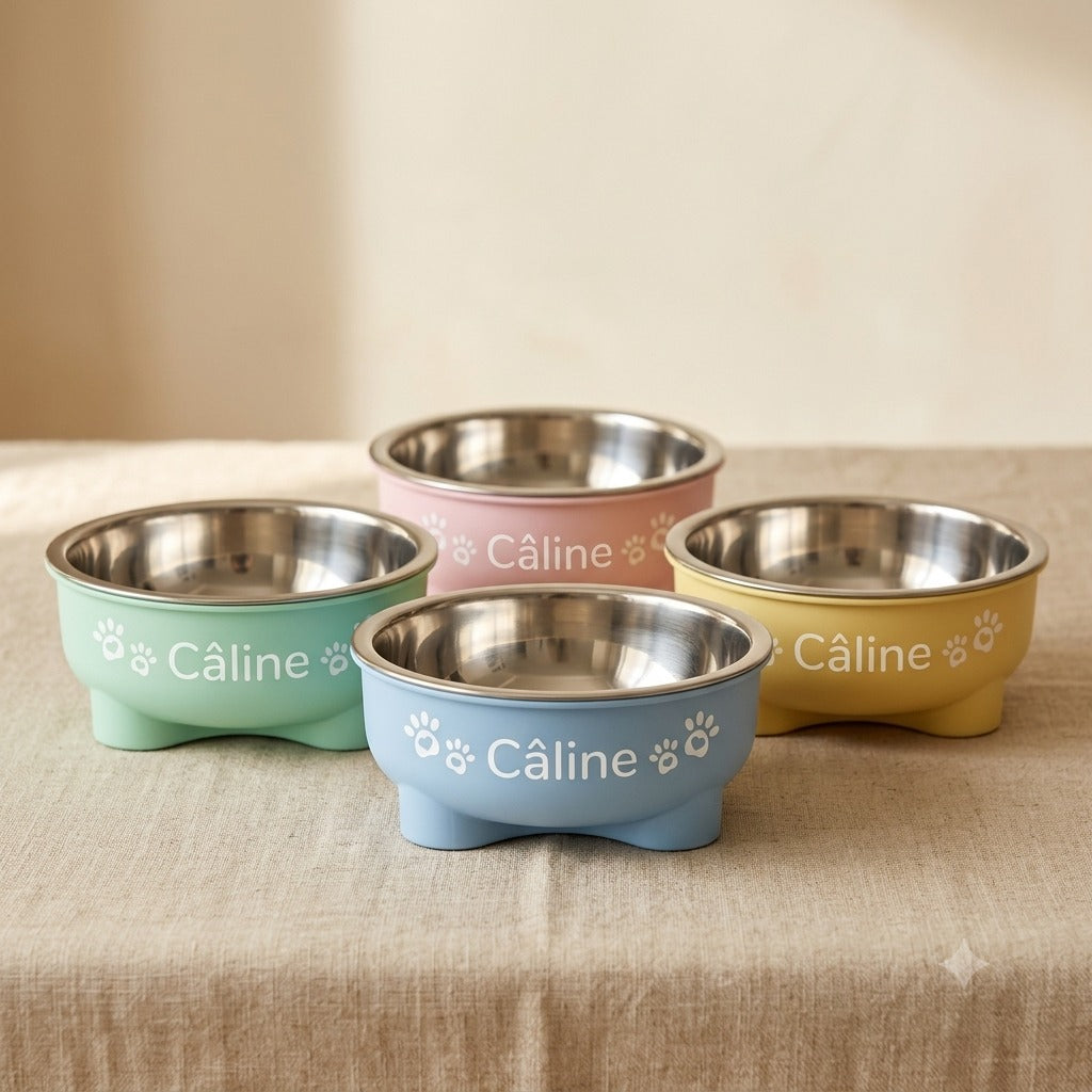 Set gamelle personnalisée pour chien — La Patterie