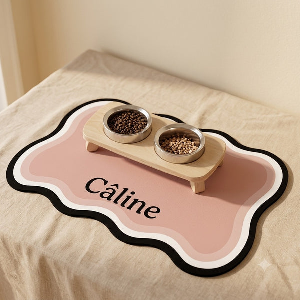 Tapis gamelle chien séchage rapide