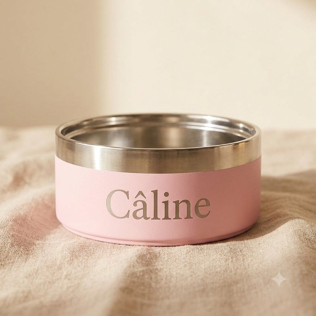 Gamelle chien personnalisée isotherme — La Patterie
