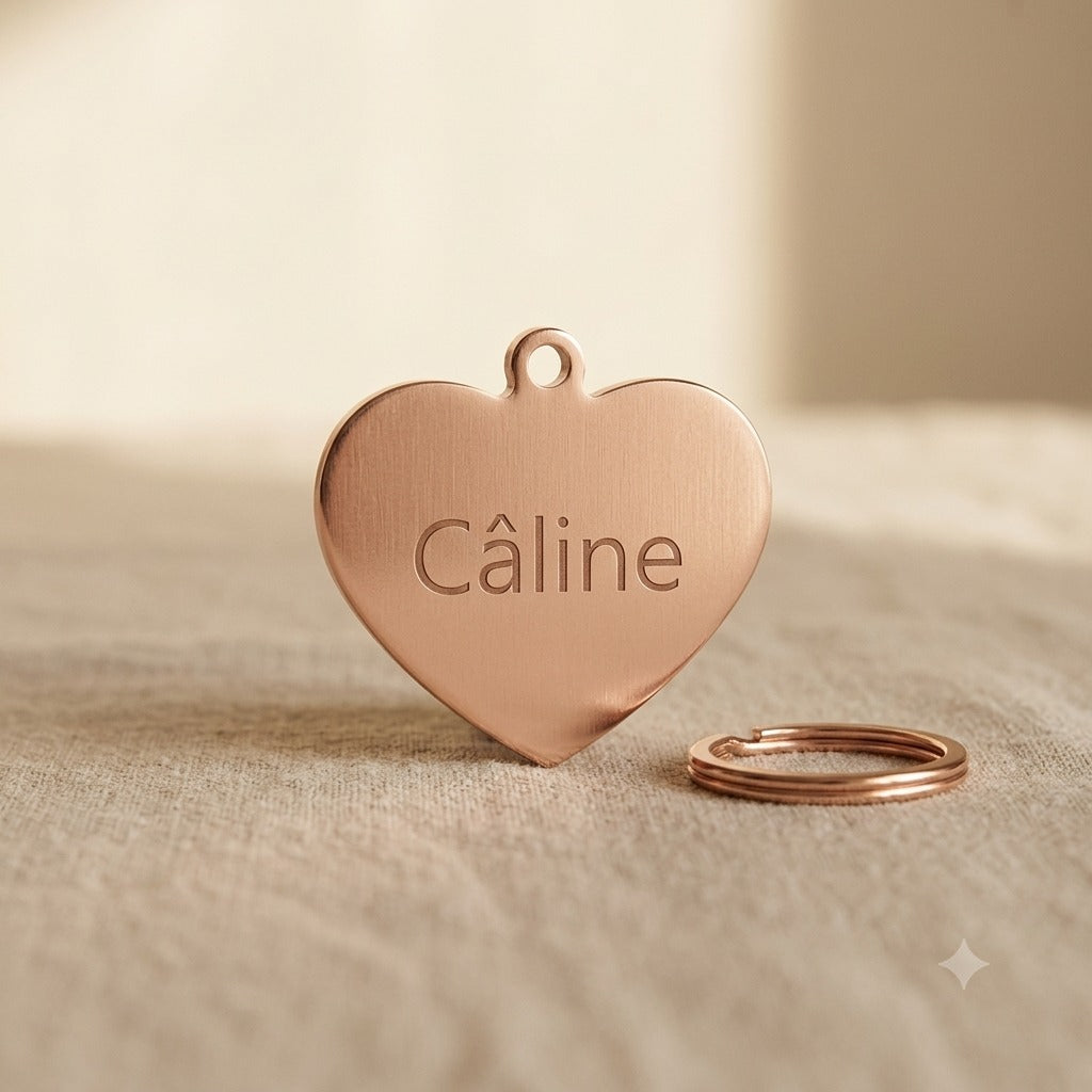 Médaille chien pendentif personnalisé — La Patterie