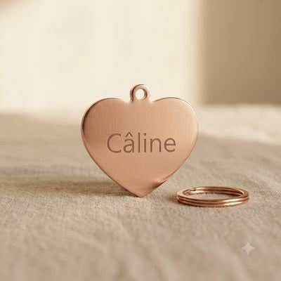 Médaille chien pendentif personnalisé — La Patterie