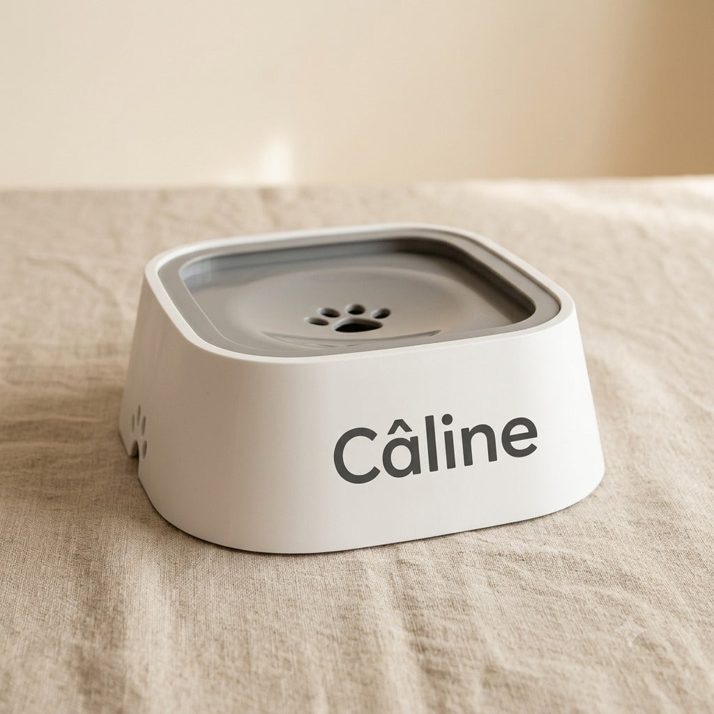 Gamelle à eau chien personnalisée — La Patterie