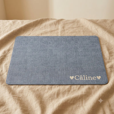 Tapis chien personnalisé forme originale — La Patterie